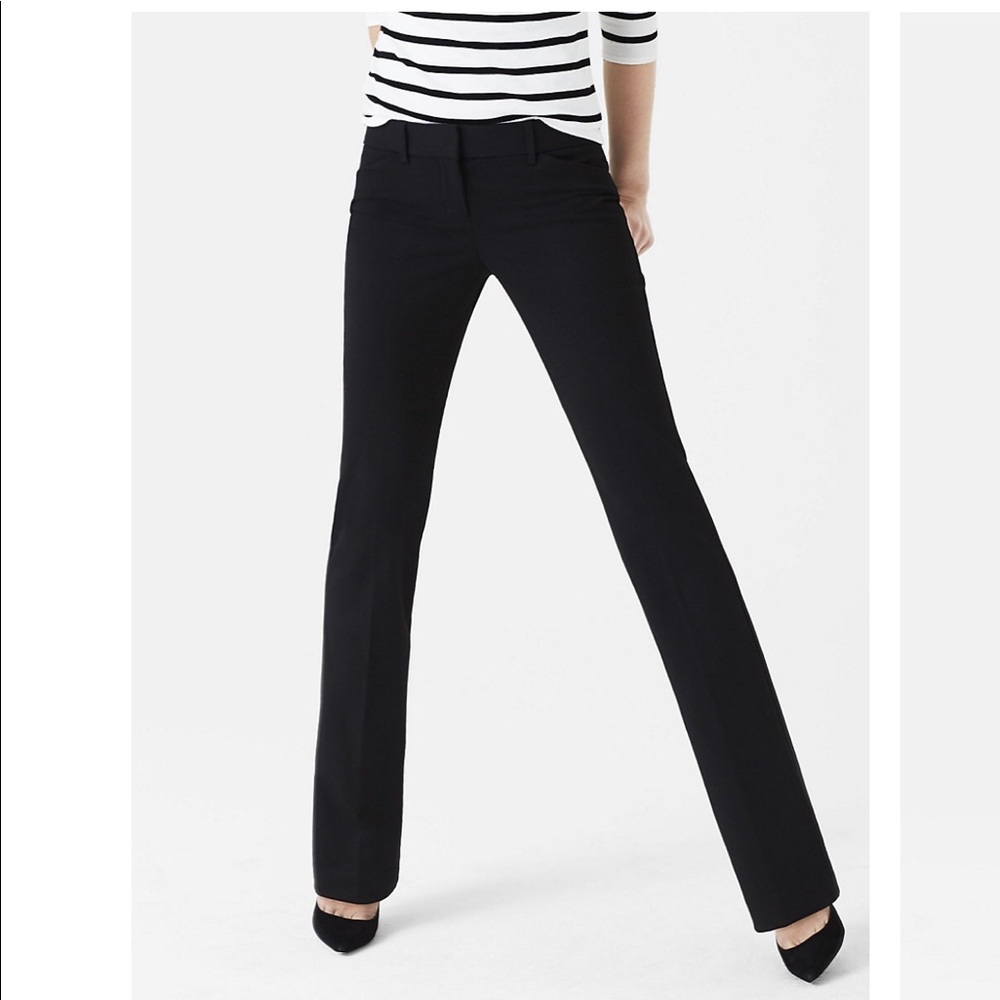 Express Black Women's Straight-Leg Pants